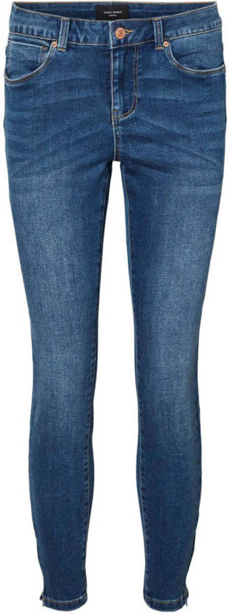 VERO MODA skinny jeans VMTILDE medium blue denim