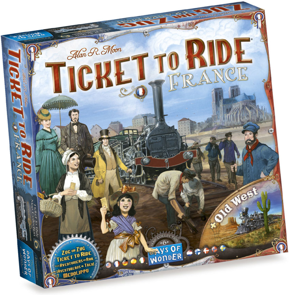 Days of Wonder Ticket to Ride: Frankrijk en Oude Westen