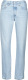 Levi's 501 crop cropped high waist straight fit jeans luxor