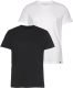 Lee T-shirt (set van 2 ) zwart/wit