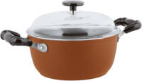 Kookpan Vintage Rood 24 cm incl deksel - Sambonet