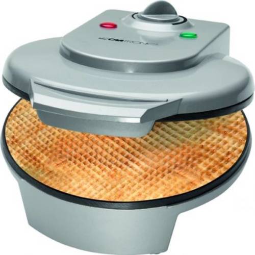 Merkloos Clatronic ijswafel maker ha 3494 zilverkleurig