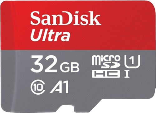 Sandisk MicroSDHC Ultra 32GB Micro SD-kaart Grijs