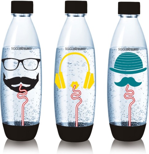 SodaStream Hipster Fuse Flessen 1 liter 3-pack