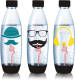 SodaStream Hipster Fuse Flessen 1 liter 3-pack