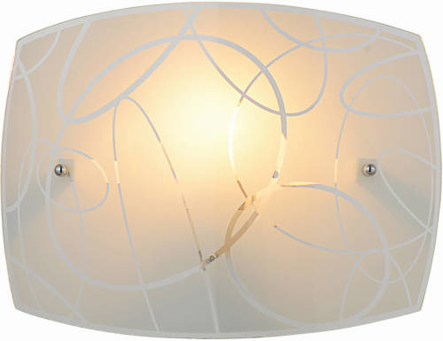 BES LED Led Wandlamp - Wandverlichting - Trion Spirilo - E27 Fitting - 1-lichts - Vierkant - Mat Wit - Aluminium