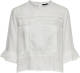 Only Loose 3/4 Sleeved Top Dames White