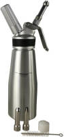 4cookz ® aluminium slagroomspuit 0,5 liter - kidde/sifon - espuma