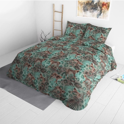 Sleeptime Elegance Harvey Green 240 x 220 Dekbedovertrek