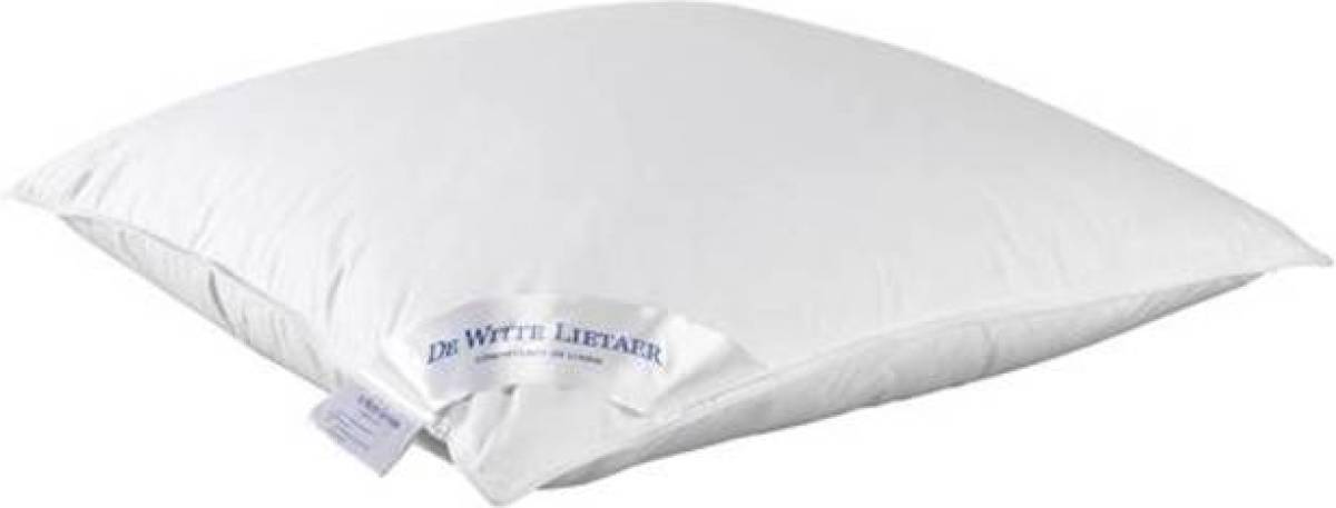 De Witte Lietaer Dream synthetisch zacht hoofdkussen - 100% katoen - Wit