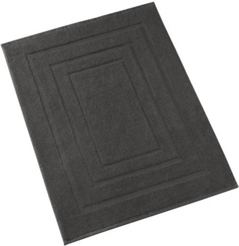 De Witte Lietaer Pacifique badmat - 100% katoen - Badmat (60x100 cm) - Ebony