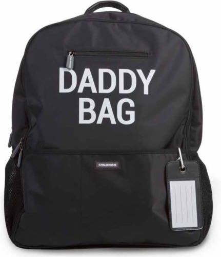 Childhome Luierrugzak Daddy Bag 40x20x47 cm zwart