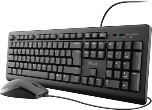 Trust PRIMO KEYBOARD AND MOUSE SET US Toetsenbord