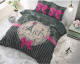 DreamHouse Bedding I Love Paris Pink 2-persoons (200 x 220 cm + 2 kussenslopen) Dekbedovertrek