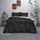 Sleeptime Elegance Double Face Beauty - Zwart/Wit Lits-jumeaux (240 x 220 cm + 2 kussenslopen) Dekbedovertrek