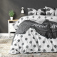 DreamHouse Bedding Romance Silver 2-persoons (200 x 220 cm + 2 kussenslopen) Dekbedovertrek