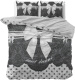 DreamHouse Bedding Romance Silver 2-persoons (200 x 220 cm + 2 kussenslopen) Dekbedovertrek