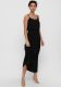 Only Effen Gekleurd Maxi Jurk Dames Zwart