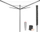 Brabantia Lift-o-Matic droogmolen 50 m + anker + hoes + tas