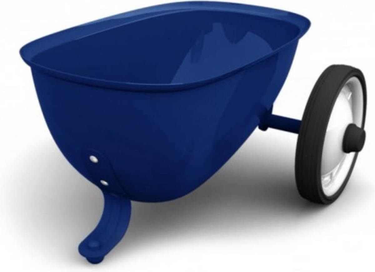 Baghera Retro Aanhanger Blauw