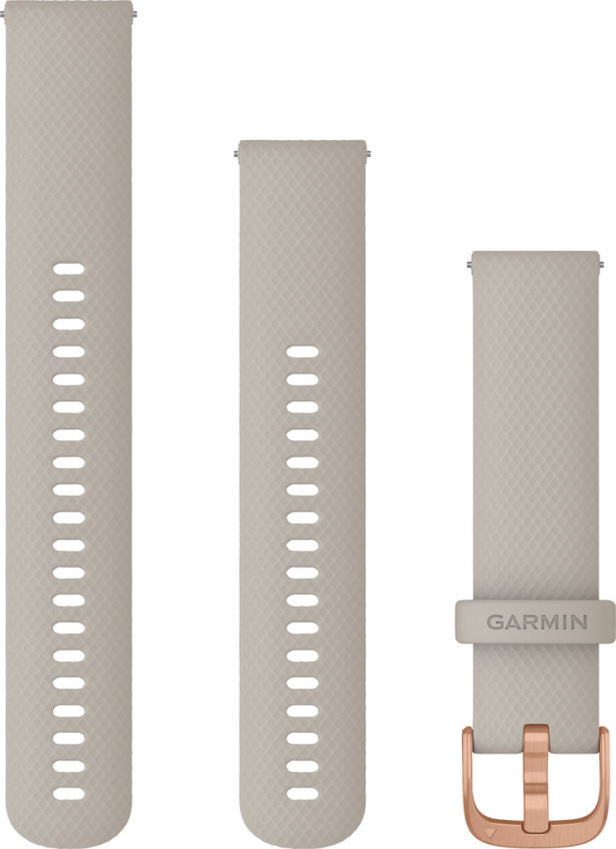 Garmin Siliconen Bandje Crème 20 mm