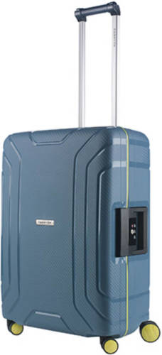Carry On CarryOn Steward TSA koffer - trolley 65cm - vaste sloten - Ijsblauw
