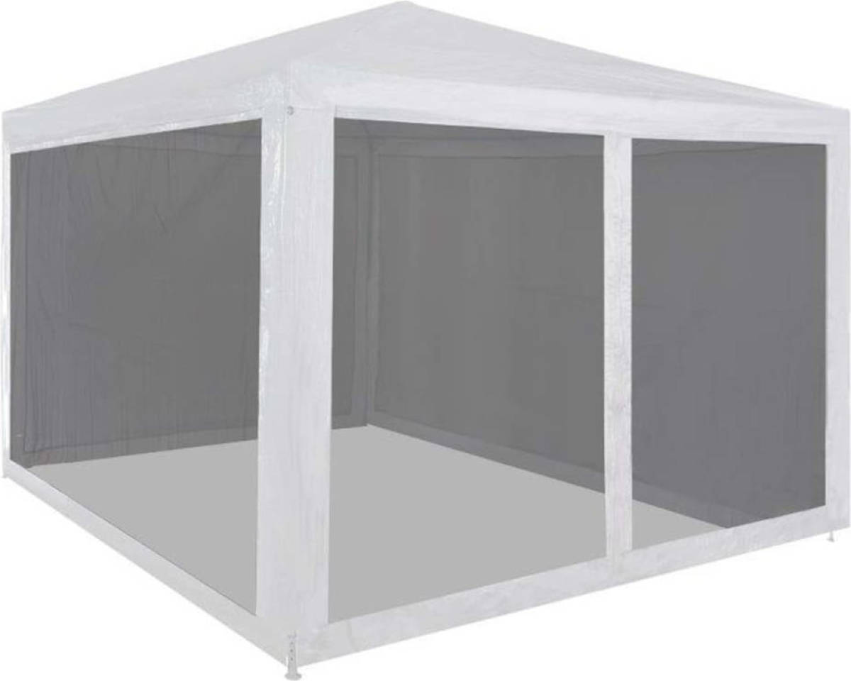 VidaXL Partytent met 4 mesh zijwanden 3x3 m