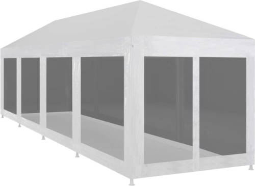 VidaXL Partytent met 10 mesh zijwanden 12x3 m