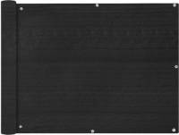 VidaXL Balkonscherm 90x600 cm HDPE antraciet