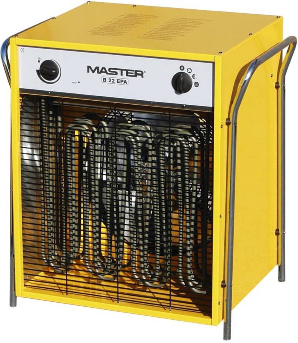 Master Elektrische ventilator verwarming B22EPB 2400 m³/u