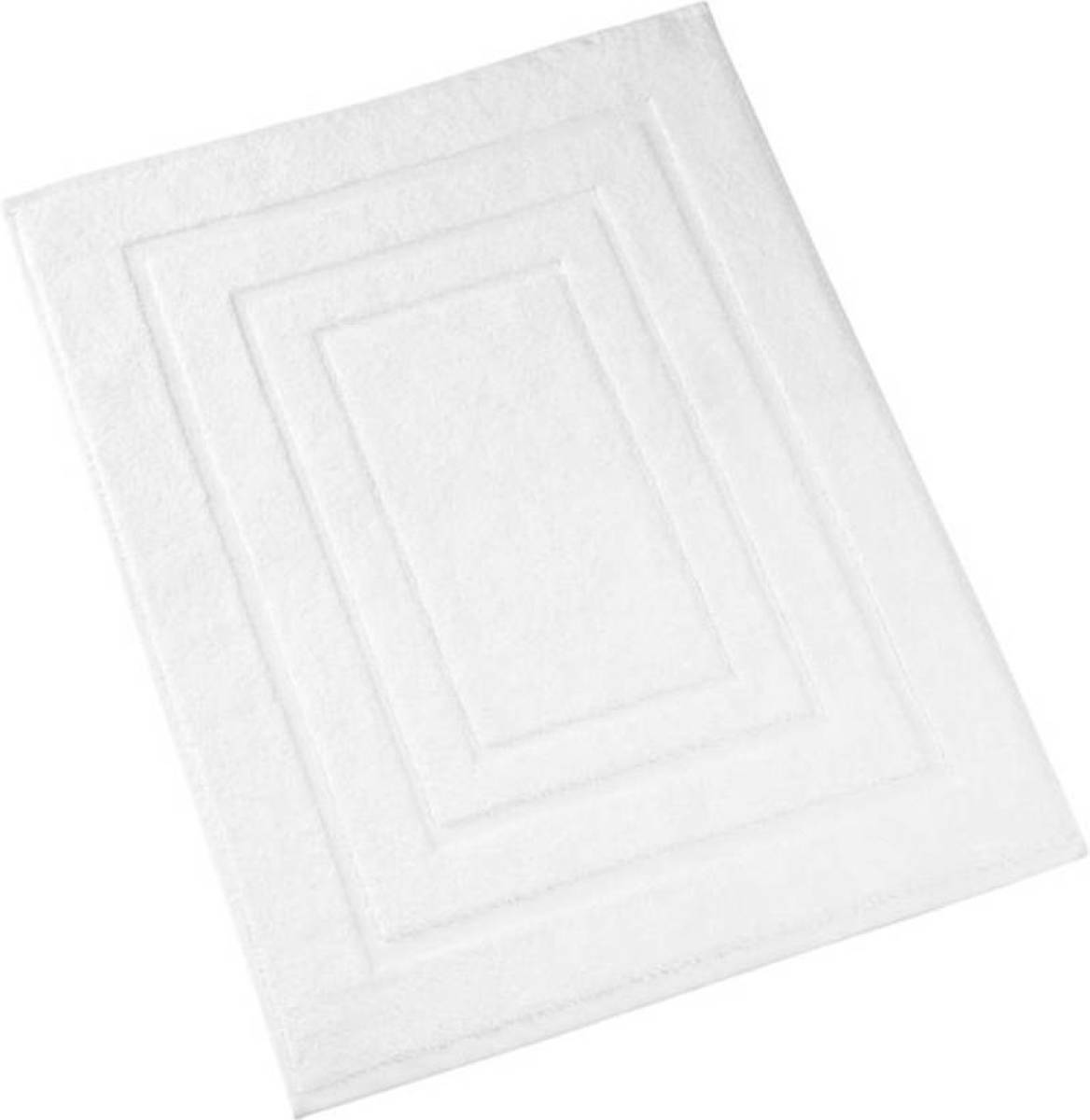 De Witte Lietaer Pacifique badmat - 100% katoen - Badmat (50x75 cm) - White