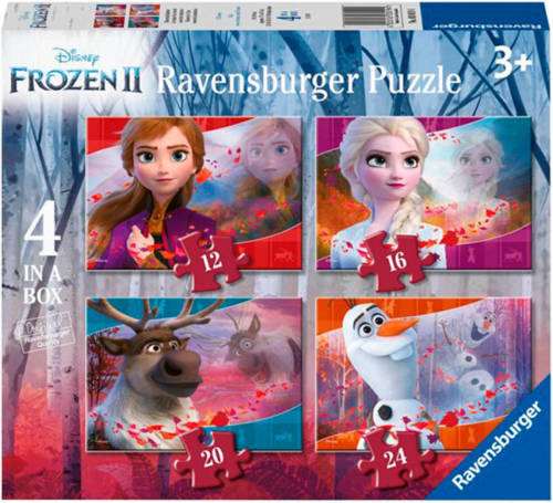Ravensburger Disney Frozen 2 4-in-1 box legpuzzel 72 stukjes