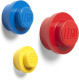 LEGO kapstok 3-delig geel/rood/blauw