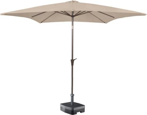 Kopu ® vierkante parasol Altea 230x230 cm - Taupe