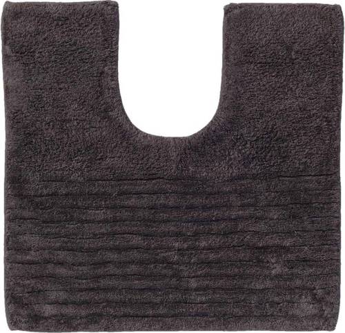 Sealskin toiletmat Essence - Katoen - 45 x 50 cm - Antraciet