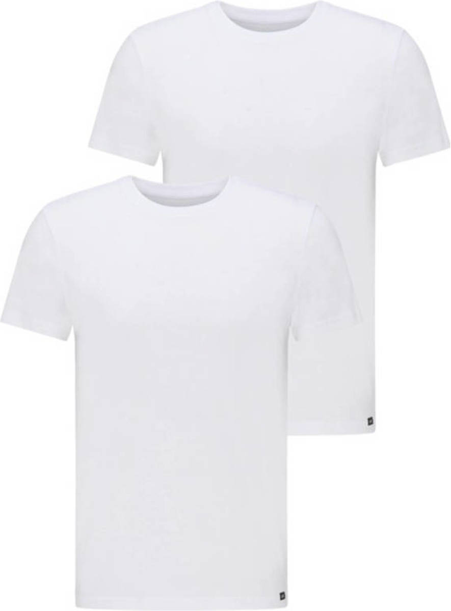 Lee T-shirt (set van 2) wit