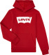 Levi's Kids hoodie met logo rood/wit