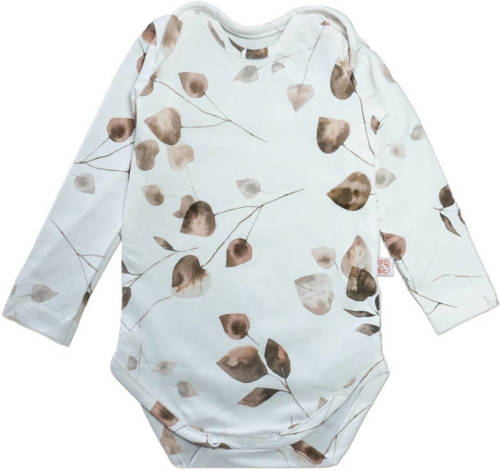 Yumi Baby romper Golden Hour off white/lichtbruin/bruin