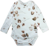 Yumi Baby romper Golden Hour off white/lichtbruin/bruin