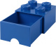 LEGO Brick 4 opberglade - blauw