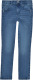 KIDS Only high waist skinny jeans Royal met biologisch katoen stonewashed