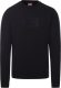 The North Face sweater Drew Peak met logo zwart