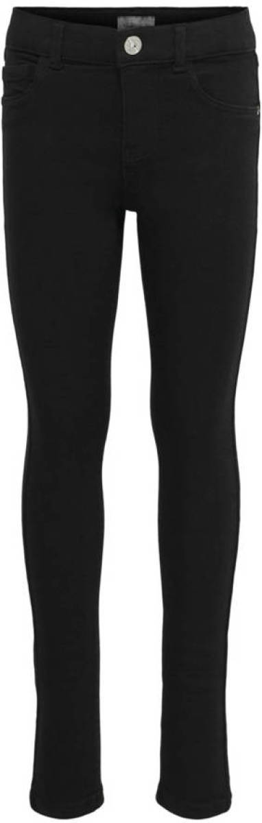 KIDS Only skinny jeans Rain zwart