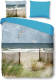 Snoozing Beach dekbedovertrek - Lits-jumeaux (240x200/220 cm + 2 slopen) - Katoen satijn - Multi