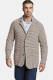 Charles Colby gebreid vest SIR CURBOUR Plus Size lichtbruin