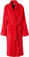 Seahorse badstof badjas rood