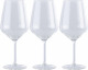 Merkloos 12x wijnglazen voor rode wijn - 530 ml - wijnglas