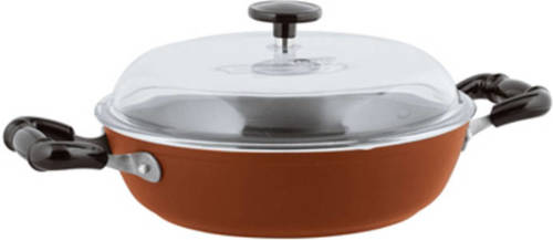 Sauteerpan Vintage Rood 24 cm incl deksel - Sambonet