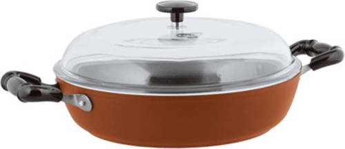Sauteerpan Vintage Rood 28 cm incl deksel - Sambonet