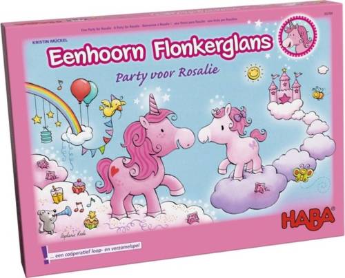 Haba kinderspel Eenhoorn Flonkerglans - Party voor Rosalie (NL)